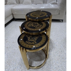 Round Marble Coffee Table Versace