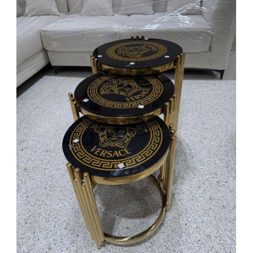 Round Marble Coffee Table Versace