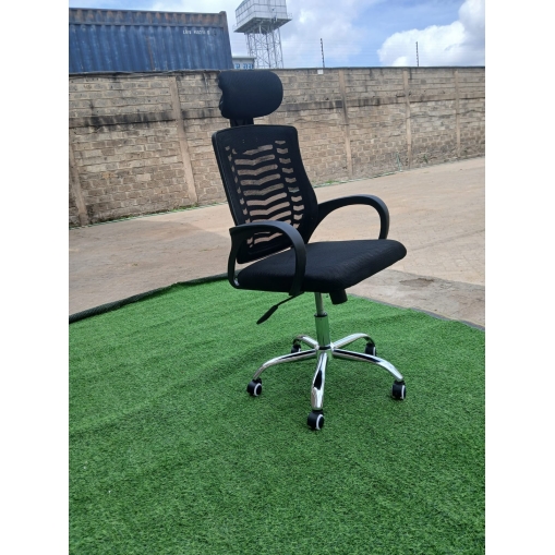 office chair with head rest