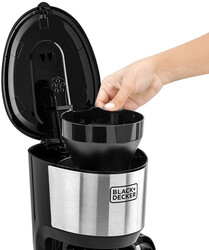 BLACK+DECKER DCM750S-B5 10 Cup Drip Coffee Maker - Black & Silver