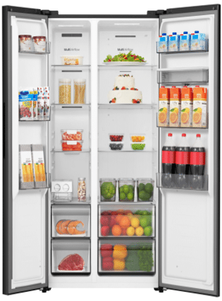 Hisense RC-75WS4SA Side by Side Inverter Fridge - 541L