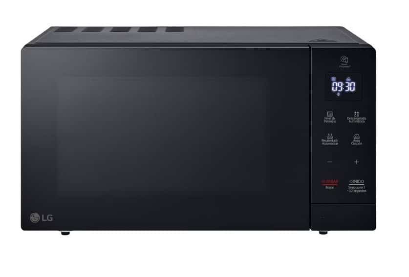 LG MS3032JAS Neochef® Microwave Oven, 30L - EasyClean™ Antibacterial Coating, Sleek Design