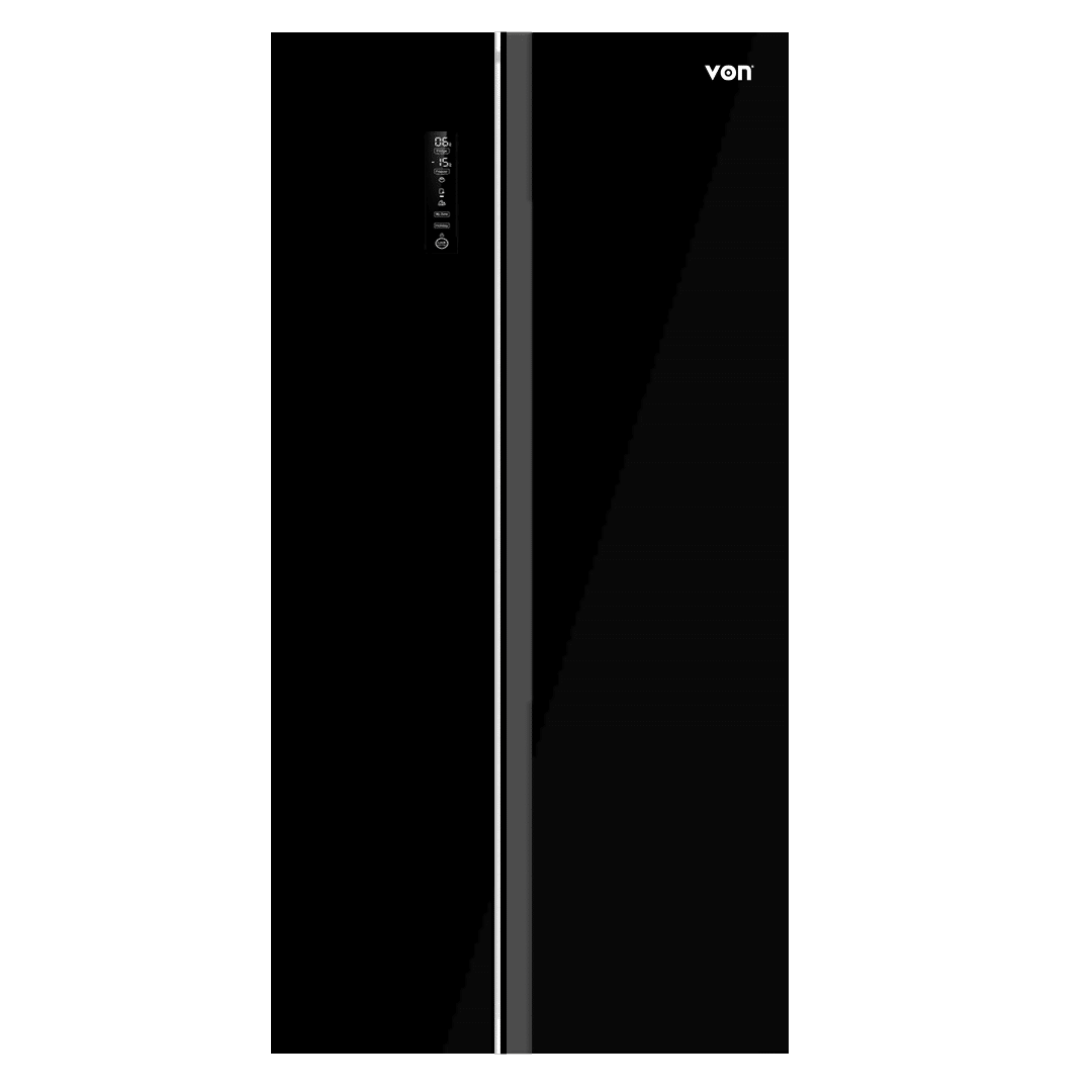 VON VARZ-20NHK Side by Side Refrigerator- 442L