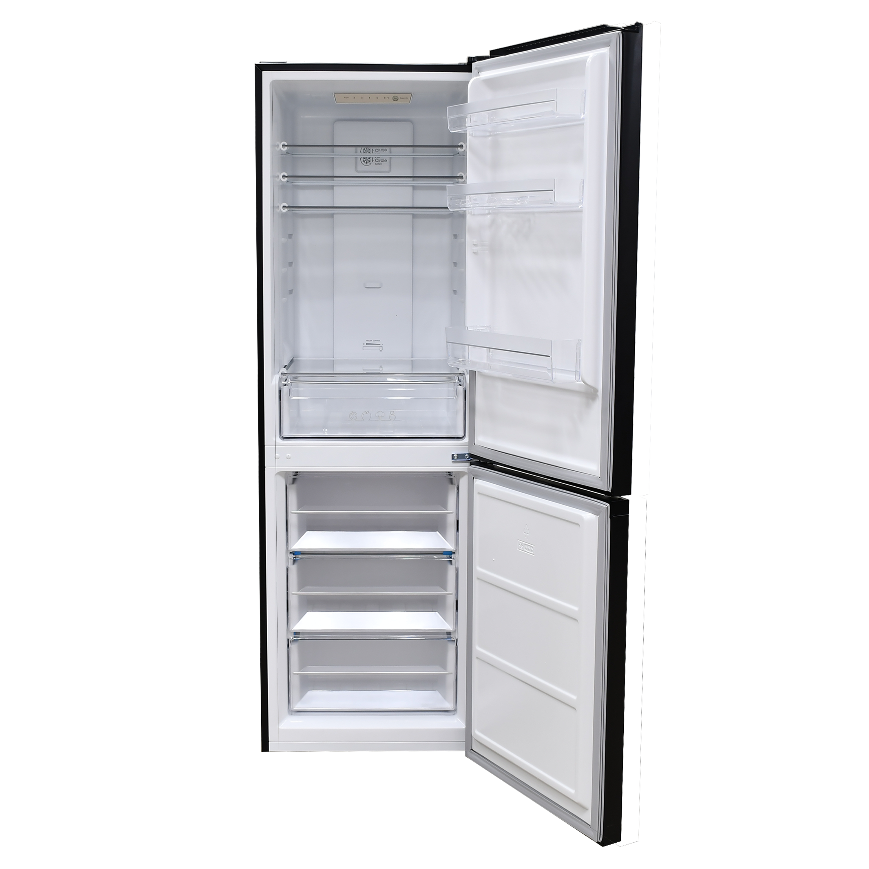 VON VRB-327NVAK/NRAK, Bottom Mount Freezer Fridge- 327L