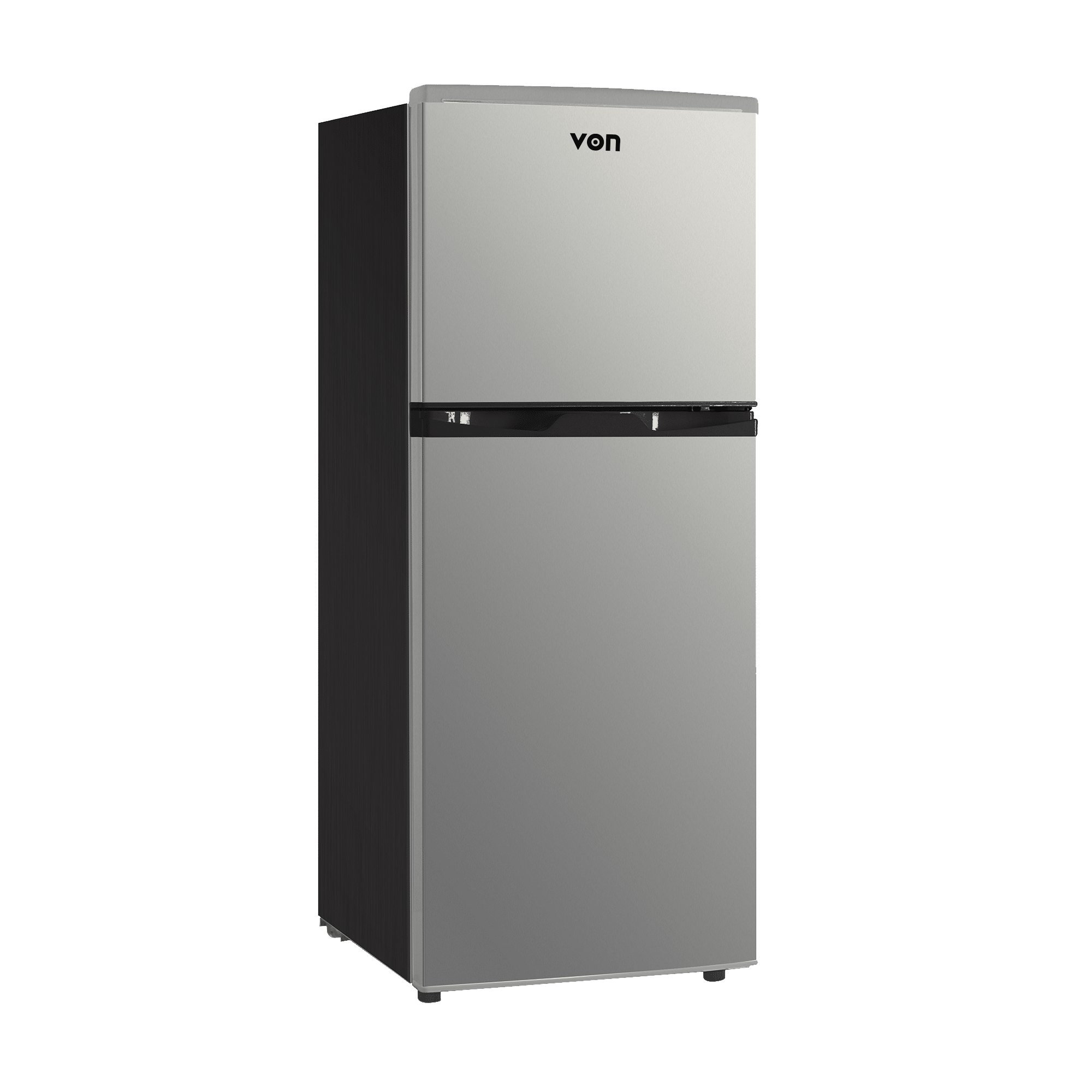 Von VRT-176DRHX Top Mount Fridge, 175L - Inox