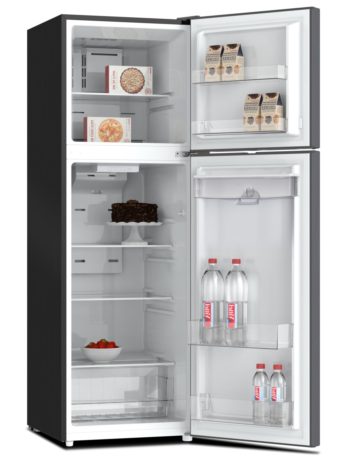 Von VRT-243NVHX Top Mount Freezer, 243L - Inox